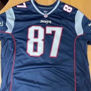 NFL Patriots Jersey #87 Gronkowski